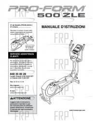 USER'S MANUAL, ITALIAN - Image