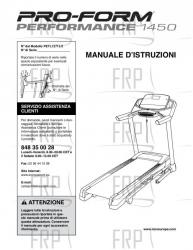 USER'S MANUAL,ITALIAN - Image