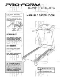 USER'S MANUAL, ITALIAN - Image