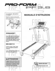 USER'S MANUAL, ITALIAN - Image