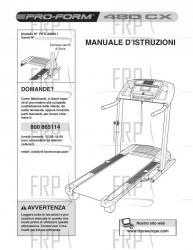 USER'S MANUAL, ITALIAN - Image
