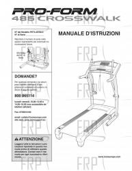 USER'S MANUAL, ITALIAN - Image