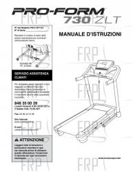 USER'S MANUAL,ITALIAN - Italian OM