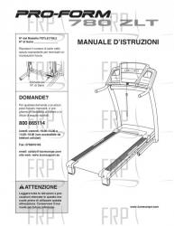 USER'S MANUAL, ITALIAN - Image