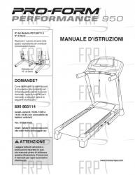USER'S MANUAL,ITALIAN - Image