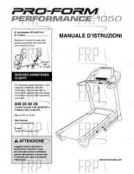 USER'S MANUAL,ITALIAN - Image