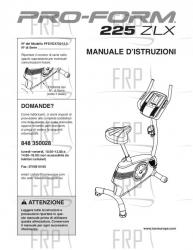 USER'S MANUAL, ITALIAN - Image