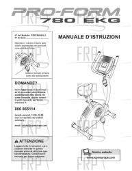 USER'S MANUAL, ITALIAN - Image