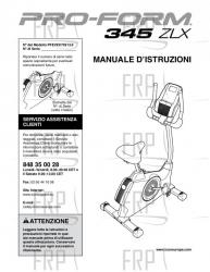 USER'S MANUAL, ITALIAN - Image