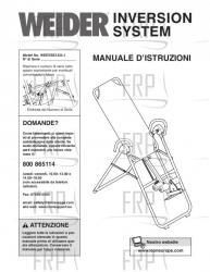 USER'S MANUAL, ITALIAN - Image