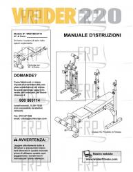 USER'S MANUAL, ITALIAN - Image