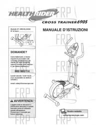 USER'S MANUAL, ITALIAN - Image