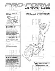 USER'S MANUAL, ITALY - Image