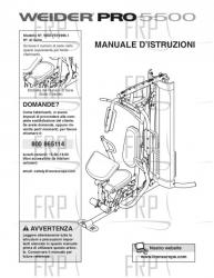 USER'S MANUAL - ITALY - Image