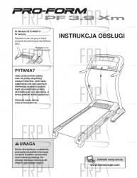USER'S MANUAL, POLISH - Image