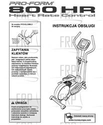 Manual, Owner's, POLISH - Product Image