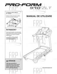 USER'S MANUAL,ROMANIAN - Image