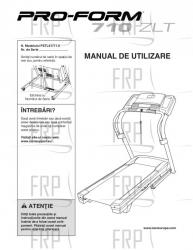 USER'S MANUAL,ROMANIAN - Image