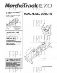 USER'S MANUAL, SPANISH - Image