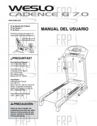 USER'S MANUAL, SPANISH - Image