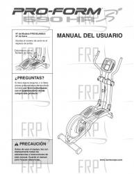 USER'S MANUAL - SPANISH - Image