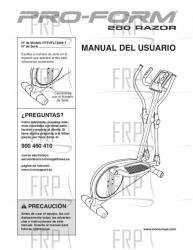 USER'S MANUAL, SPANISH - Image