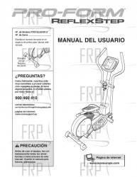 USER'S MANUAL, SPANISH - Image