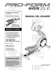 USER'S MANUAL, SPANISH - Image