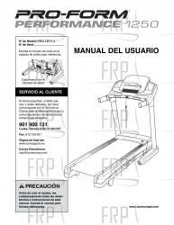 USER'S MANUAL,SPANISH - Image