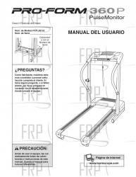 USER'S MANUAL, SPANISH - Image