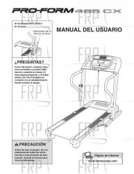 USER'S MANUAL, SPANISH - Image