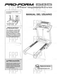USER'S MANUAL - SPANISH - Image
