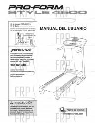 USER'S MANUAL, SPANISH - Image
