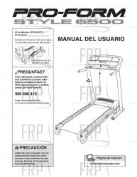 USER'S MANUAL, SPANISH - Image