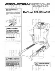 USER'S MANUAL, SPANISH - Image