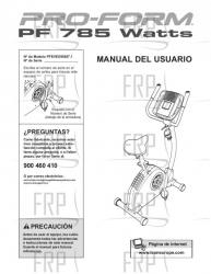 USER'S MANUAL, SPANISH - Image