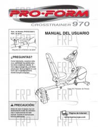 USER'S MANUAL, SPANISH - Image
