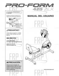USER'S MANUAL, SPANISH - Image