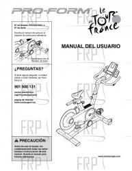 USER'S MANUAL, SPANISH - Image
