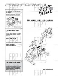 USER'S MANUAL, SPANISH - Image