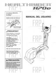 USER'S MANUAL, SPANISH - Image