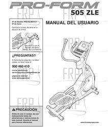 Manual, User's, Spanish Language - Product Image