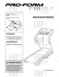 USER'S MANUAL,SWEDISH - Image