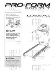 USER'S MANUAL, TURK - Image