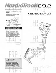 USER'S MANUAL TURKISH - Image