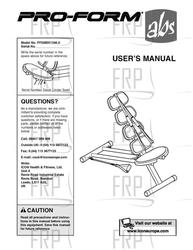 Manual, Owner's, UK - Product Image