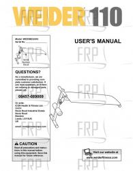 USER'S MANUAL, UK - Image