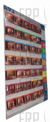 A93 EXERCISE CHART POSTERll BA4, UH1, UG2 - Product Image