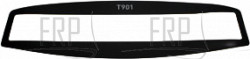 Accent Piece, Cover , Motor, up, PVC, TM372 - Product Image