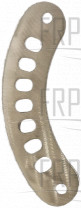 ADJ plate;Leg Pad;Middle;SUS304;172.5x62 - Product Image